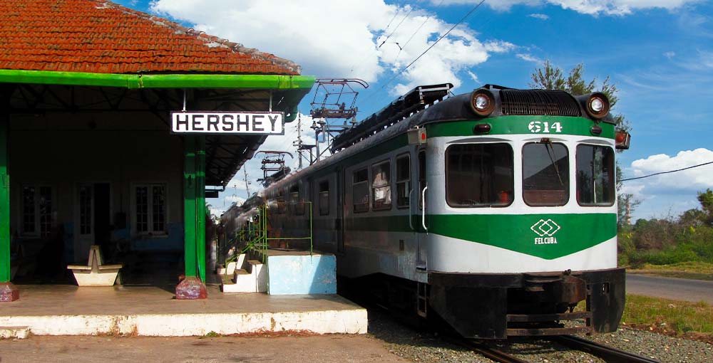 Photo shwoing Hershey Electric Railway