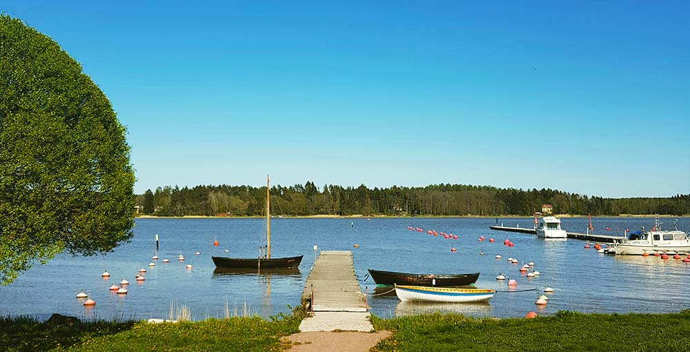 Picture of boats at the coastal Beauty of Loviisa