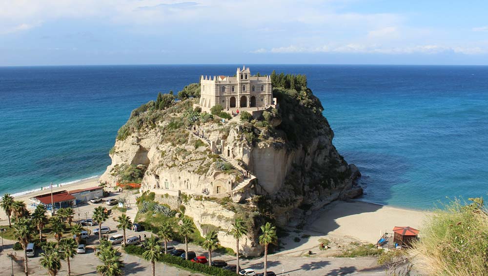 Tropea Beach stands out as one of Calabria's most stunning coastal gems.