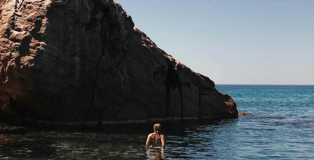 cliffs at the sea